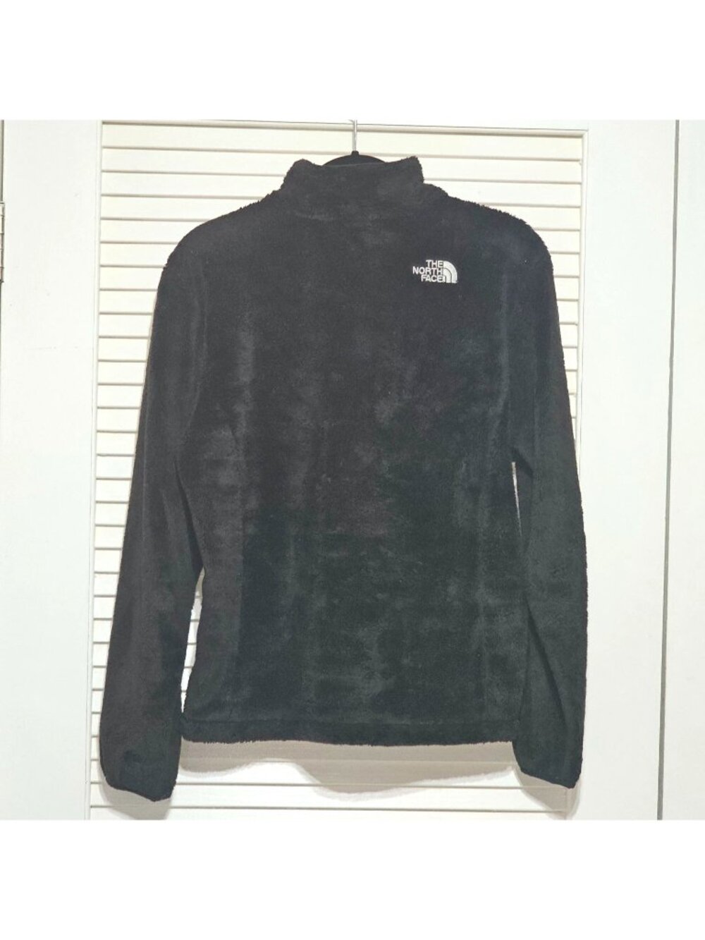 The North Face Women's Black Osito 2 Fleece Jacket Logo Size Medium 2881 - Picture 11 of 13